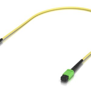Indoor OS2 single-mode fiber patch cable with MPO-12 Type