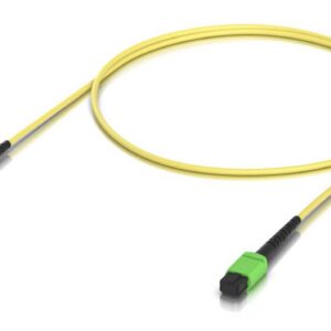 Indoor OS2 single-mode fiber patch cable with MPO-12 Type