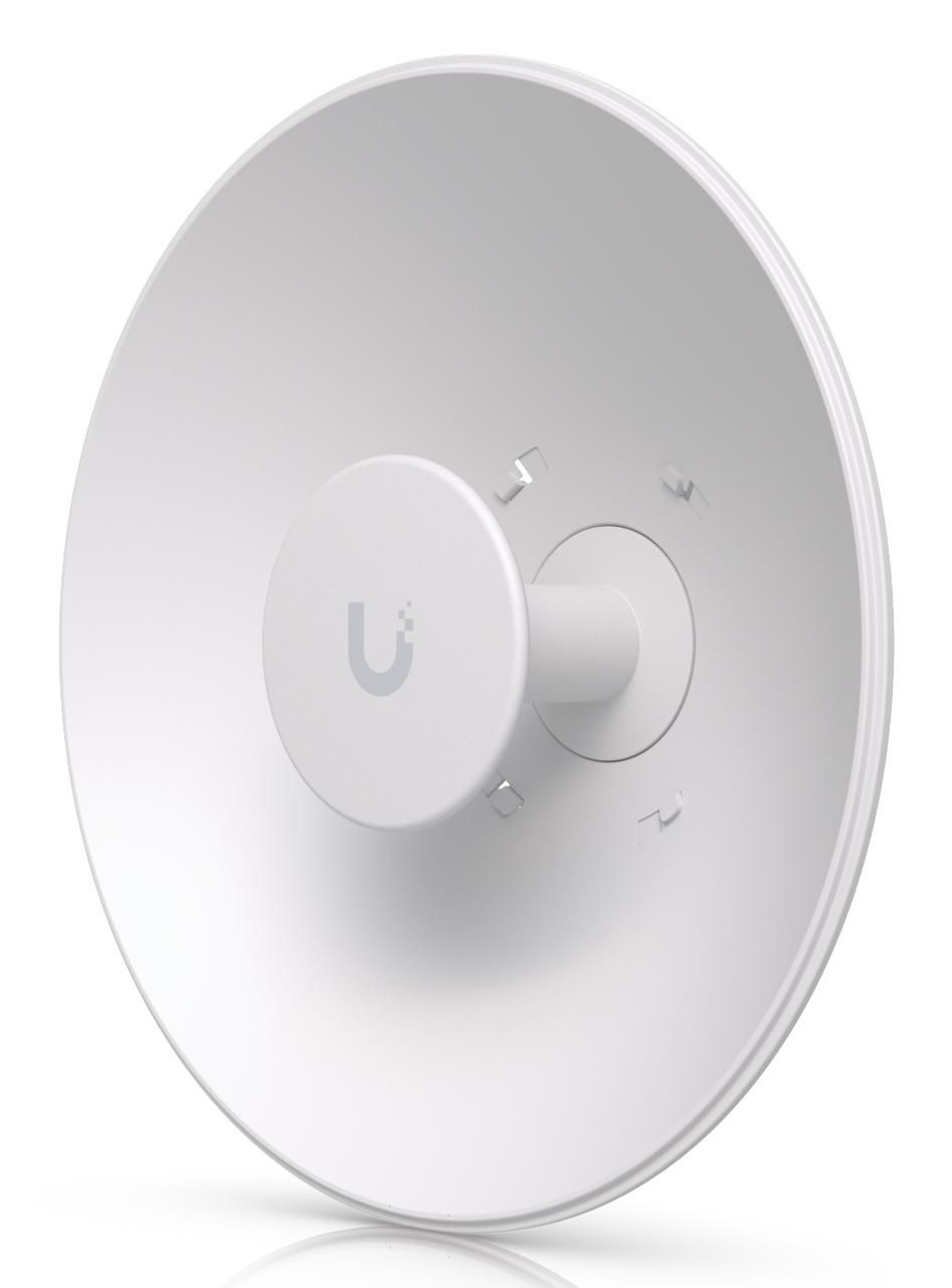 5-7 GHz compact dish with 26 dBi gain and radio direct