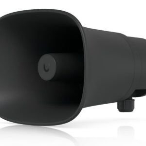 All-weather PoE 120 dB horn speaker with advanced AI