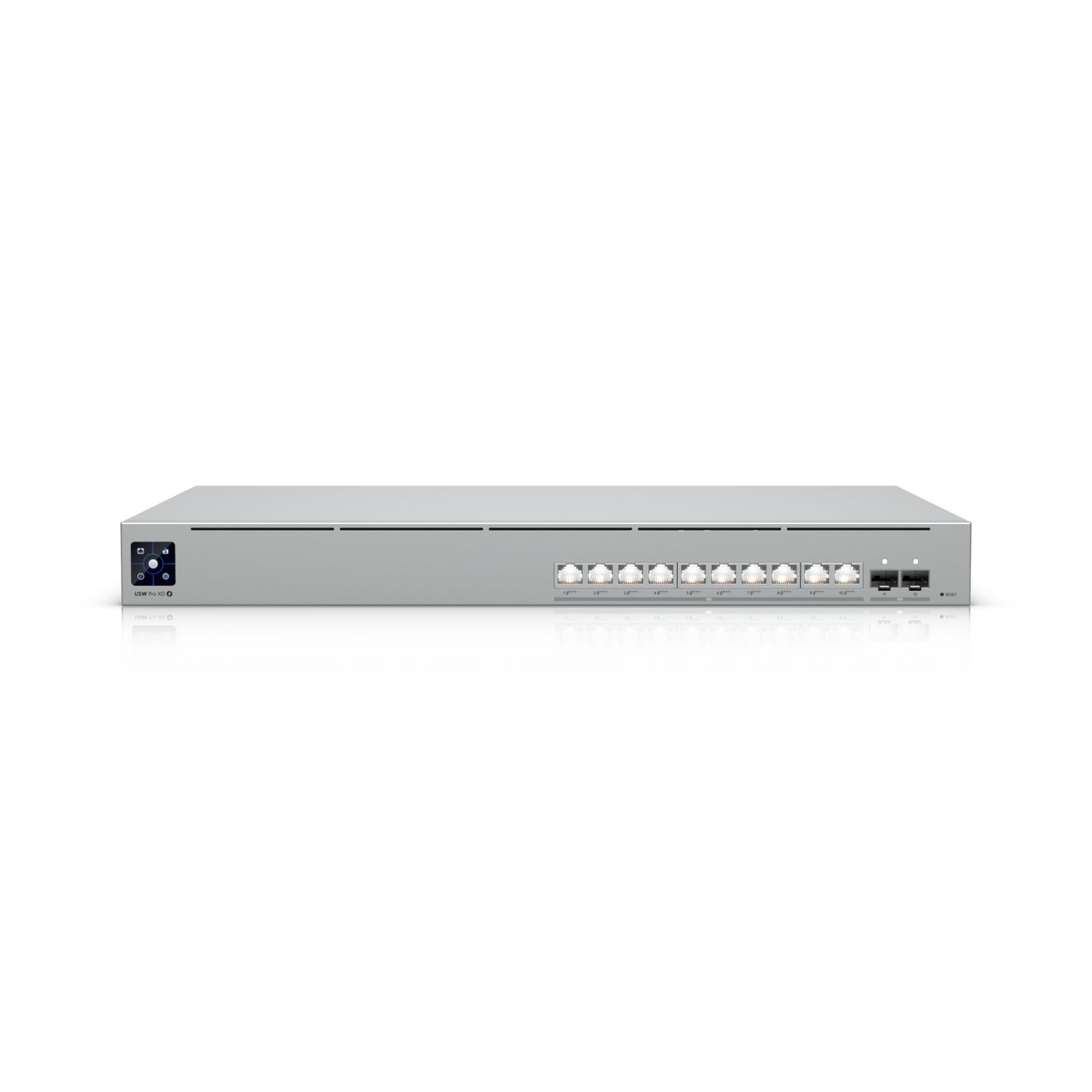 1U, professional-grade 10-port, Layer 3