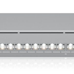 Professional-grade, 24-port Layer 3 EtherlightingT switch