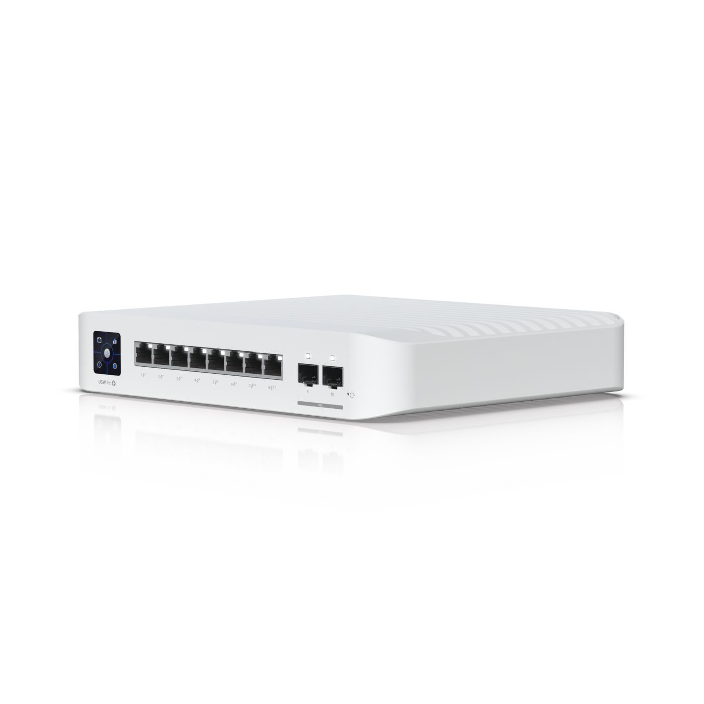 Compact desktop/wall-mountable,