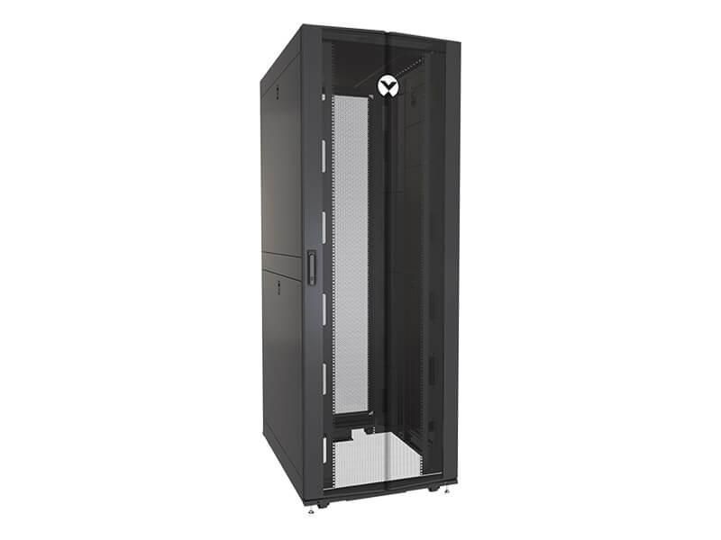 Vertiv VR Rack 3107 48U Vrijstaande rek Zwart