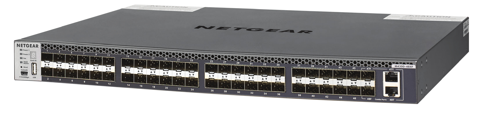 NETGEAR M4300-48XF Managed L3 Zwart