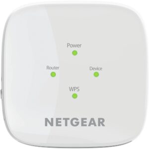 NETGEAR EX6110 Netwerkzender & -ontvanger Wit 10, 100, 300 Mbit/s