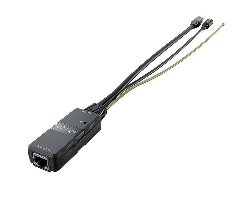 Passive Gigabit PoE injector with surge protection, indoor