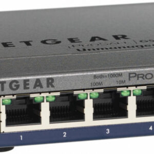 NETGEAR GS105E Managed L2/L3 Gigabit Ethernet (10/100/1000) Grijs