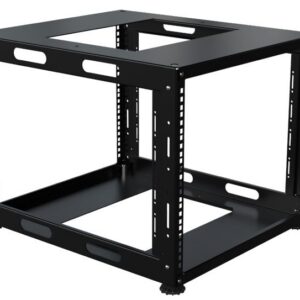 19" D=584MM 08U Special Open Frame RAL 9005 Black