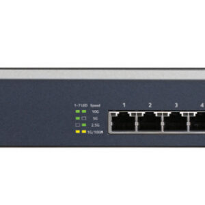 NETGEAR XS508M Unmanaged 10G Ethernet (100/1000/10000) Grijs, Zilver