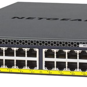 NETGEAR M4300-16X Managed L3 10G Ethernet (100/1000/10000) Power over Ethernet (PoE) 1U Zwart