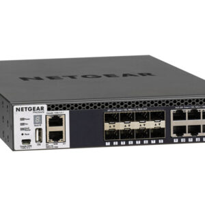 NETGEAR M4300-8X8F Managed L3 10G Ethernet (100/1000/10000) 1U Zwart