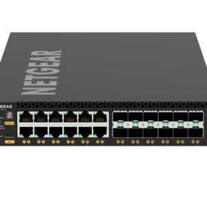 NETGEAR M4350-12X12F Managed L3 10G Ethernet (100/1000/10000) 1U Zwart