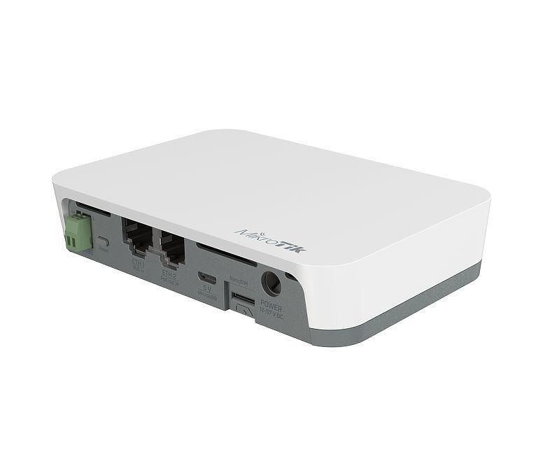 KNOT IoT Gateway with 650MHz CPU, 64MB RAM, 2 x 10/100Mbps