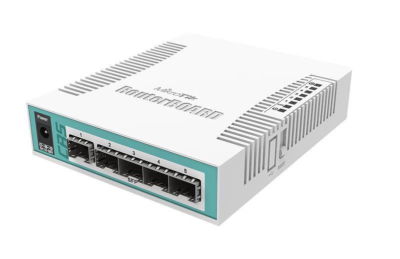 Crs106-1C-5S Network Switch Gigabit Ethernet