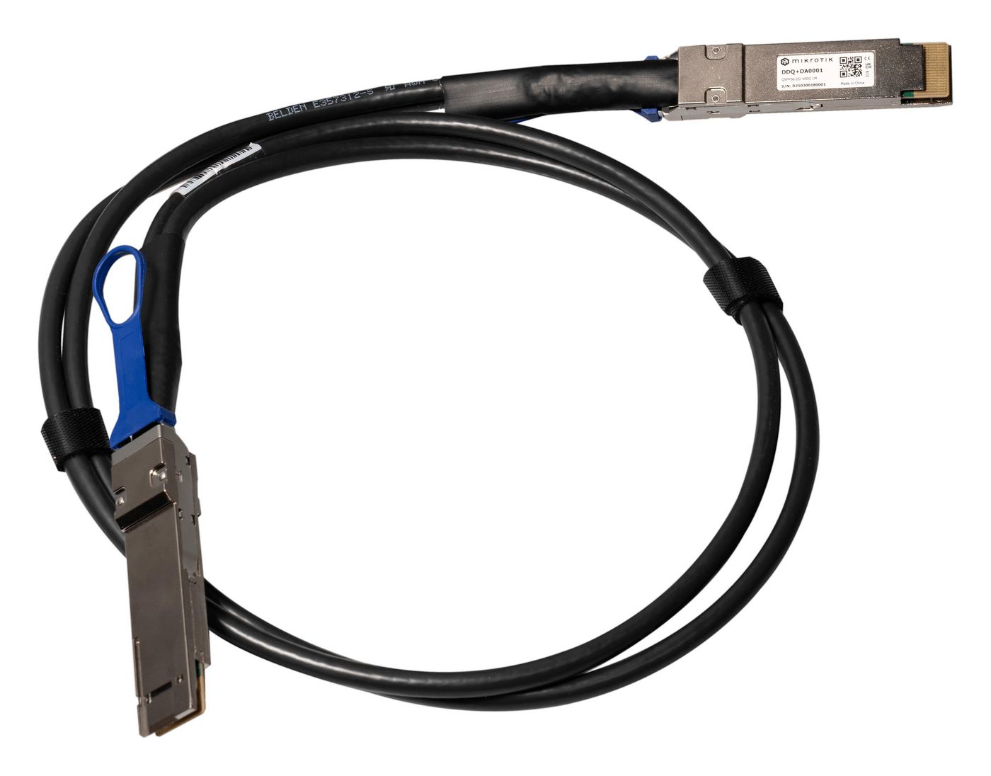 Infiniband/Fibre Optic Cable 1 M Qsfp-Dd Dac Black