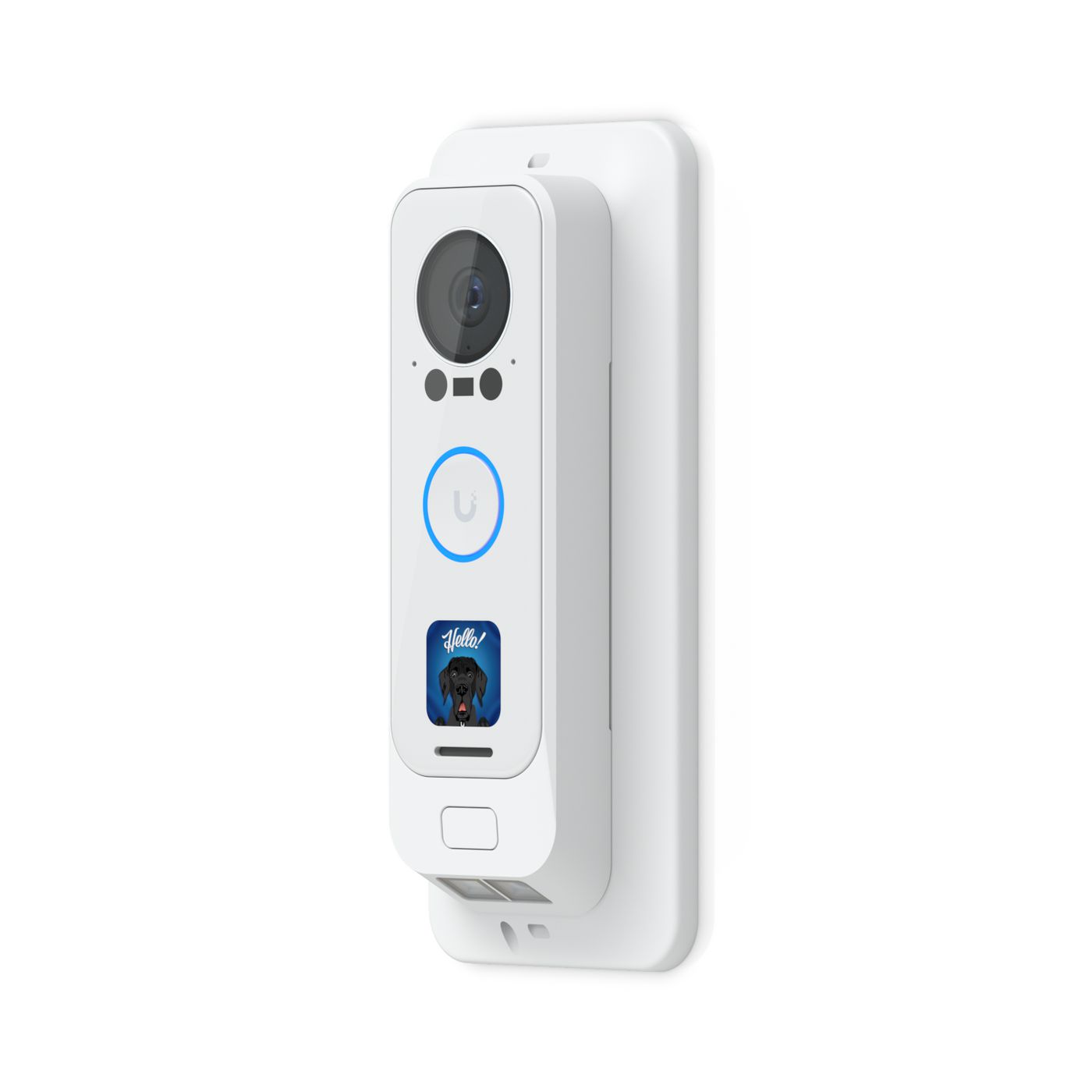 G4 Doorbell Pro PoE Gang Box Mount White. Secure